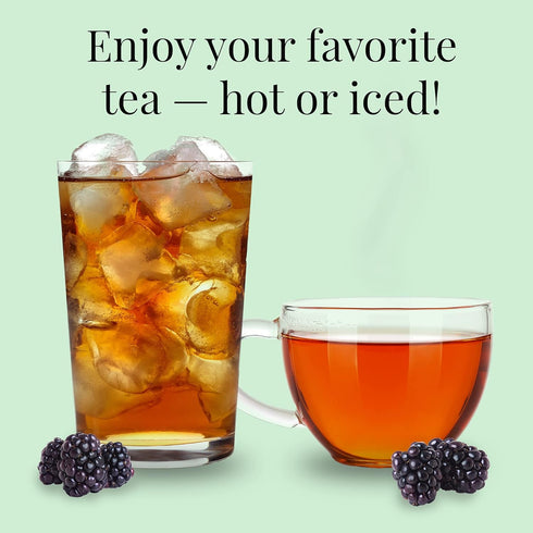 The Republic of Tea Blackberry Sage Full-Leaf Loose Black Tea, 3.5 oz Tin | Steeps 50 Cups...