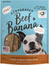 Premium Beef and Banana 12 oz. Dog Jerky Treats | 100% Human Grade | USA Made | High Protein | Grain Free | Limited Ingredients | No Filler | BHA-...