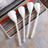 Abaodam Toilet Brush Cleaners White Soft Toilet Bowl Brush Mop Toilet Scrubber with Long Handle for Bathroom Accessories Toilet Scrubber Cleaning ...