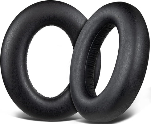 SOULWIT Protein Leather Earpads Replacement for Sennheiser Momentum 4 Over/Around Ear Wireless Headphones, Ear Pads Cushions with High-Density Noi...