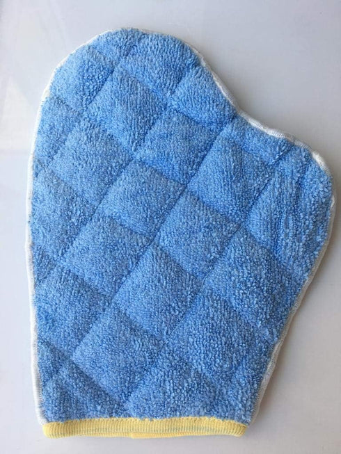 Soft Microfiber Dust Mitt - Comfortable and Reusable Dusting Mitten for Household Cleaning | Multipurpose Cloth Glove Wipes Off Dirt for Living Ro...