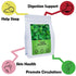 FullChea - 100% Pure Natural Dried Mugwort Herb Loose Leaf - 4oz/114g - Superior Dried Mugwort Tea - Sulfur-free - Non-GMO - Caffeine-free - Help ...