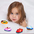Bath Toys, 6 Packs Light up Boat Floating Rubber Set, Flashing Color Changing Light in Water, Tub Gift for Baby Infant Toddler Child Kid, Bathtub ...