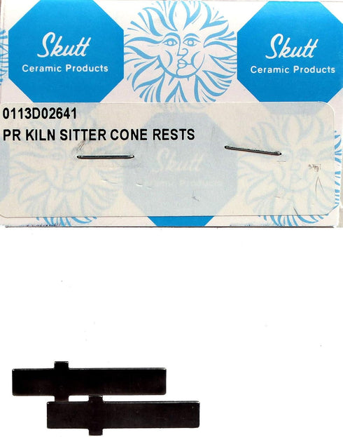 Creative Hobbies Kiln Cone Support Bars, Set of 2-1.35" Long x .35" Wide, For Efficient and Reliable Kiln Firing Process...