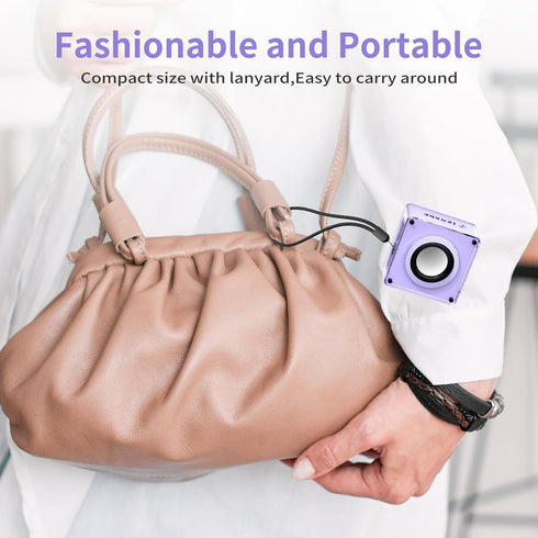 LENRUE Mini Bluetooth Speaker,Wireless Portable Speakers,5W Small Speaker with Clear Sound,Support TWS/TF Card,Lanyard Design for Hiking, Biking, ...