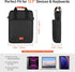 DTTO 12.9-13 Inch Tablet Sleeve Bag with Shoulder Strap, Double Handle Case Fits iPad Air 13-inch M2 / iPad Pro 13-inch M4 2024, iPad Pro 12.9-inc...