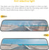 WOLFBOX 12inch PET Anti-Glare Film for Rear View Mirror Camera, Interior Rearview Mirror Anti Glare Membrane Anti-Scratch Sticker Safe Driving Pro...