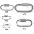 30 Pack M4 1/8 Inch Quick Link,500 Lbs Stainless Steel Threaded Chain Connector Heavy Duty D Shape Locking Repair Link for DIY Accessories...