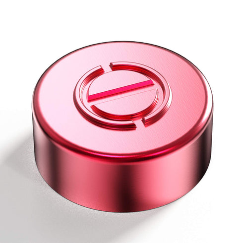 20mm Aluminium Cap for Crimp Glass Vial Aluminium Sealing Top (Red) 100pk...