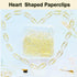 120 PCS Gold Heart Shaped Paper Clips 0.78inch Small Paper Clips Cute Mini Paperclips Invitations Paperclips Decorative Paper Clips for Office Sch...