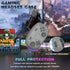 RFUNGUANGO case for Sony WF-1000XM5 with Keychain/Cleaning Tool, Soft Silicone Protective Case, Gaming Console Theme Protective Case (for Sony WF1...
