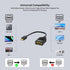 Mini Displayport to Displayport Adapter, Mini DP to Displayport Adapter 4K@60Hz, Compatible for Thunderbolt 2, MacBook Pro, MacBook Air, Mac Mini,...