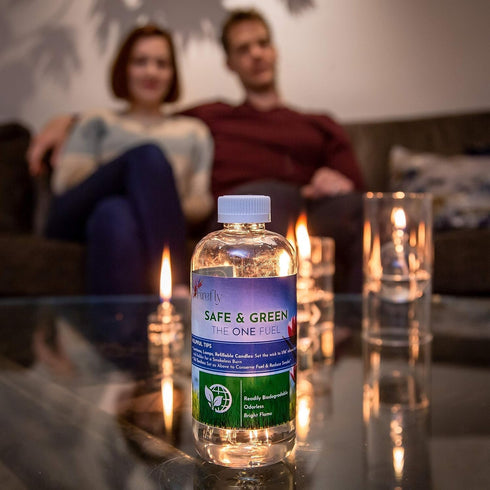 Firefly Kosher Safe and Green Lamp Oil - - Biodegradable - Virtually Odorless - Paraffin Alternative - Indoor Outdoor Use - Lamps, Lanterns, Candl...