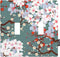 Farmhouse Spring Floral Double Switch Plate Covers Cherry Blossoms And Plum Red Floral Flowers in Green Toggle Light Switch Cover Size 2-Gang for ...
