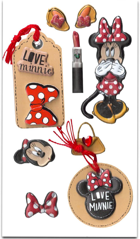 Disney Minnie Mouse Pencils School Supplies Bundle - 24 Minnie Mouse Pencils for Classroom Plus Minnie Stickers, More | Minnie Mouse Party Favors...