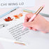 Aesthetic Gel Pens, 0.5 mm Fine Point Black Ink Pens, Quick Dry Smooth Writing Pens for Journaling Note Taking,Cute School Office Supplies,Gifts f...