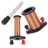 Electromagnetic Induction Coil, Induction Coil Electromagnet Kit, Demonstration Teaching with Primary Secondary Cylindrical Iron Core Physics Tran...