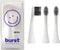 BURST Genuine Replacement Heads for Original Sonic Electric Toothbrush (White/3 Pack) | Ultra Soft Bristles for a Deep Clean | Stain & Plaque Remo...