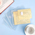 Document Folders, 12 Pack Clear Die & Stamp Storage Bag 7.5 x 5.5 inch Transparent Plastic Envelopes with Closure Waterproof Poly Envelope File Ho...