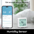 Geeni Smart Temperature and Humidity Monitor Sensor - Indoor Wireless WiFi Thermometer Hygrometer for House, Alexa, Google Home App Controlled, Ba...