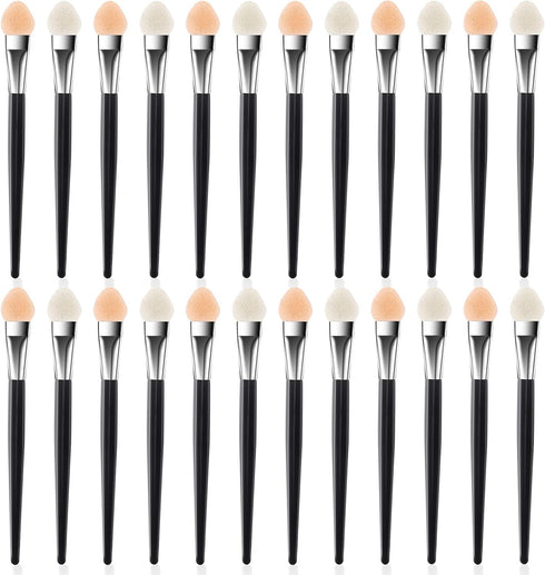 24 Pcs Sponge Applicators,Small Sponge Painting Brushes Detailed Ink Paints Blending Brushes for Pastel Artist Painting Pastels, DIY Scrapbooking ...