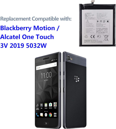 TLP038B1 Replacement Battery Compatible with BlackBerry Motion/Alcatel One Touch 3V 2019 5032W + Tools...
