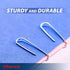 Officemate Premium #1 Paper Clips, 1,000 Paper Clips (10 Boxes of 100 Each) (99916) , Silver...