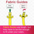 Guidelines4Quilting Quilt Ruler Upgrade Kit for 12 Inch and 24 Inch Rulers, Cut Accurate Strips and Squares Even in 1/8 Inch Increments with No Fa...