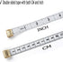 3m/120 Tape Measure Body Measuring Tape for Body Cloth Tape Measure for Sewing Fabric Tailors Medical Measurements Tape Dual Sided Retractable Rul...