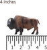 Gemini&Genius North American Bison Figurine Animal Toy, Bull Action Figure, Wildlife Play Toy for Kids, Hand Painted, Realistic and Durable Toys f...