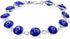 Protection Good Luck Amulet Turkish Translucent Glass Bead Evil Eye Bracelet For Women Teen Gold Plated .925 Sterling Silver Red Yellow Orange Blu...