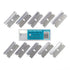Single Edge Razor Blades - Two 10 Packs - 20 Blades - Heavy Duty SK5 Steel Utility Razor Blade Replacement in Convenient Storage Box...