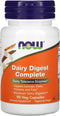 NOW Dairy Digest Complete,90 Veg Capsules...