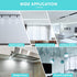 GU10 LED Light Bulbs, MR16 Dimmable GU10 Base Bulb Replacement for Recessed Track Lighting, 5000K Daylight 5W 500LM 40° Spotlight for Kitchen, Ran...