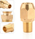 Air Hose Repair Kit, 4 Pack 3/8-Inch Solid Brass Reusable Hose Splicer Repair Kit (3/8 Inch 4 Pcs)...