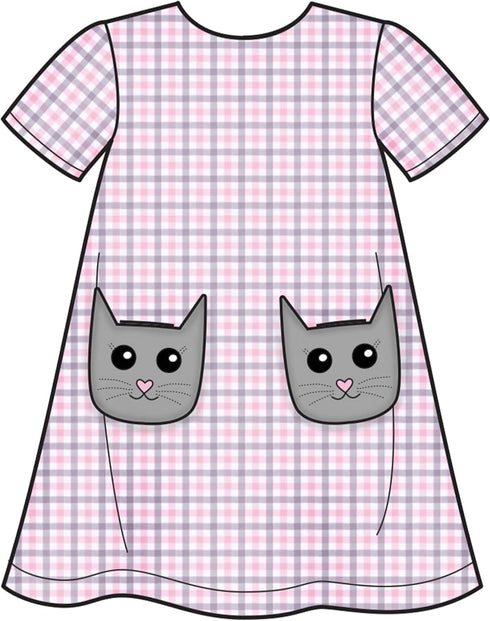 New Look Children's Novelty Dress Sewing Pattern Packet, Design Code S9365, Sizes 3-4-5-6-7-8, Multicolor...