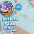 30 x Edible Cupcake Toppers Themed of Wonderland Collection of Edible Cake Decorations | Uncut Edible on Icing Sheet...