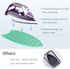 Ironing Mat,Portable Travel Ironing Blanket,WL-YBOPRO Thickened Heat Resistant Ironing Pad Cover for Washer, Dryer, Table Top, Countertop, Small I...