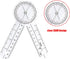 6" Goniometer 360 Degrees Protractor Medical Ruler Assess the Patient's Range of Motion...