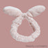 Beauty Concepts Cute Bunny Ears Spa Headband - Soft, Adjustable, and Adorable Hair Accessory for Skincare and Makeup Routines...