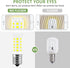 5304517886 Kei D28A Refrigerator Light Bulb Replacement,E17 led Bulb,Freezer Light Bulb 3W AC100-130V 6000K Daylight White, 2PACKS...