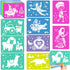 30pcs Drawing Stencils for Kids Painting Large Stencils Reusable Art Stencils Washable Stencil Set (7inch*9.8inch)...
