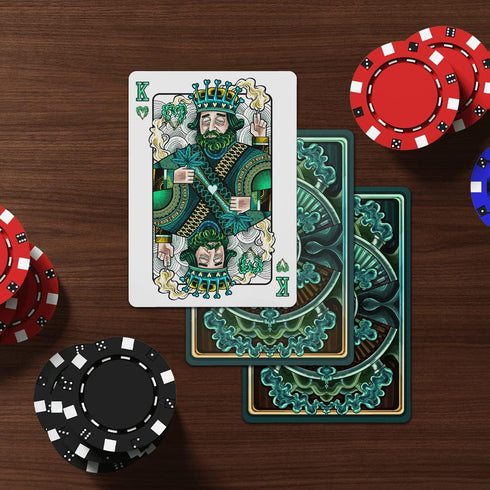 High Psychedelic Paper Playing Cards Beach Pool Cruise Home Lake Indoor Camping Accessories Birthday Gifts for Women Men Adults Cool Trippy Board ...