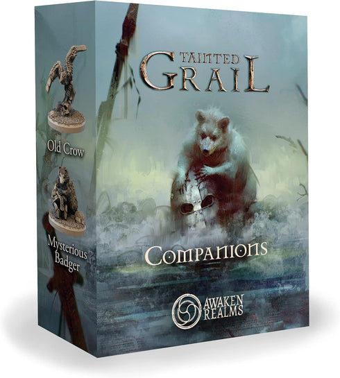 Tainted Grail The Fall of Avalon Companions Miniatures COMPONENT UPGRADE - Enhance Your Gameplay with Detailed Miniatures! Ages 14+, 1-4 Players, ...
