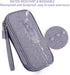 Electronics Organizer Travel Bag, Small Cable Organizer Case Waterproof Accessories Pouch, Travel Electronic Carrying Case for Cable, Cord, Charge...