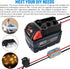 Power Wheel Adapter with Fuse&Switch for Milwaukee 18V Battery, Non-Blown Tight Battery Adapter with 4Pcs 30A Fuse and Wire Terminal, 12 AWG Wire,...