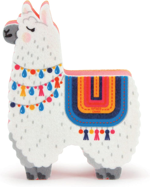 Genuine Fred, SPIT Shine, Llama Kitchen Sponge, Multicolor...