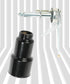 Oil Can,Oil Can Pump Oiler,Metal Pump Oil Can,Car Accessories Pistol Hand Pump Oil Can,8OZ Capacity Pump Oiler with Handle and 6" Metal Spout,250m...