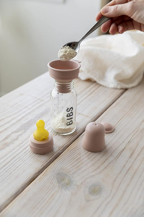 BIBS Bottle Kit - Part of Set. Mix and Match with BIBS Glass Bottles in Different Sizes, Bottle Kit Color - Part of Set, Iron...