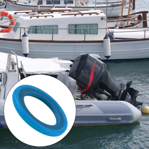 20pcs Gearcase Drain Plug Seal Washer Gaskets 26-830749, Strong Drain Plug Sealing Washer Blue Lower Unit Grease Gaskets for Mercury Marine/Mercru...